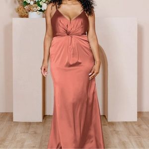 Bridesmaids dress. Ordered from Revelry. Size 4.
